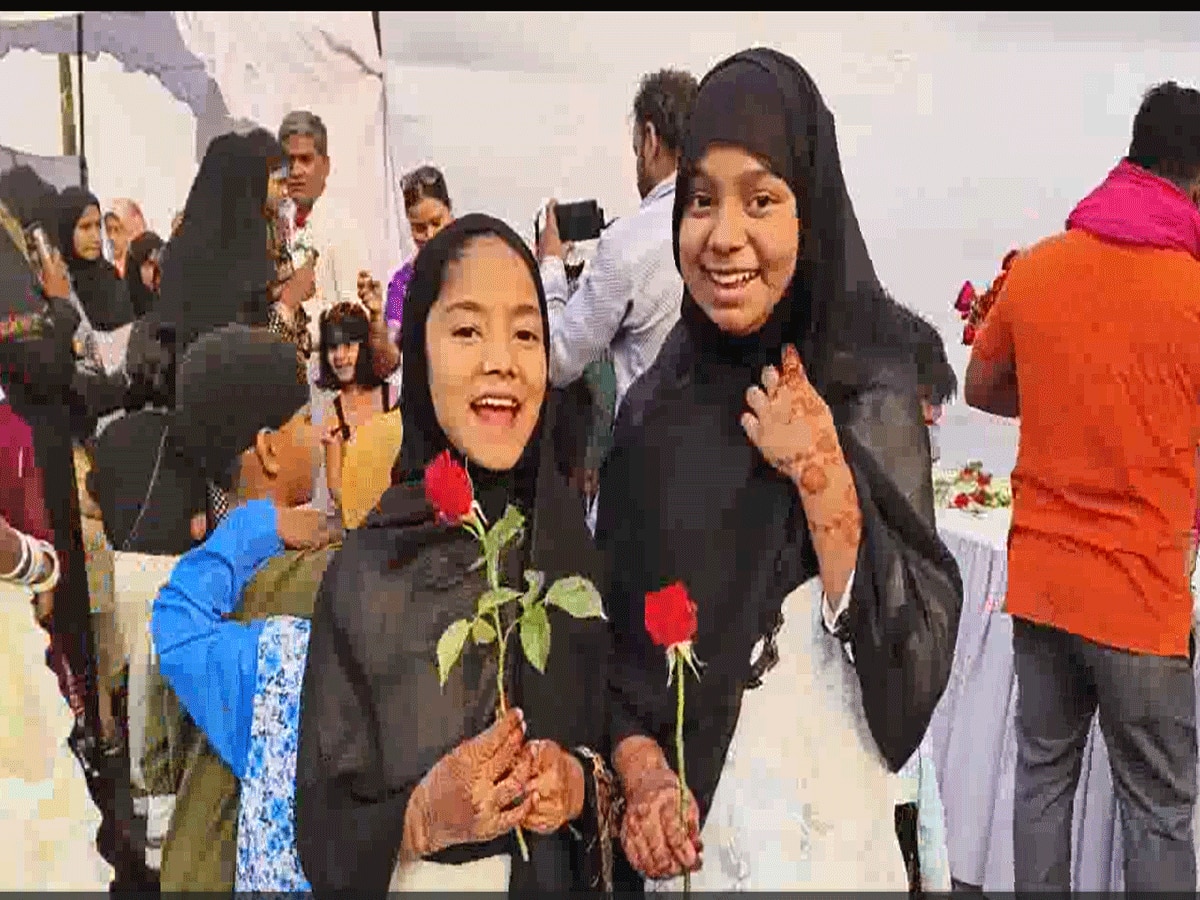 Eid-Ul-Fitr 2024: राजधानी में दिखा ईद का उत्सव, हिंदू समाज के लोगों ने गुलाब का फूल देकर दी मुस्लिम भाईयों को ईद की मुबारकबाद