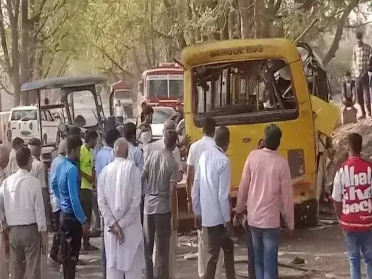 Haryana School Bus Accident: हरियाणा में बस दुर्घटना; 7 बच्चों की मौत, कई जख्मी