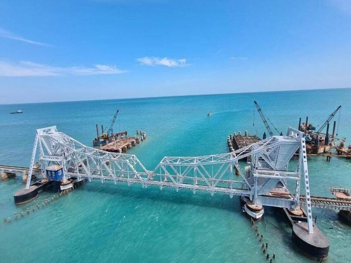 Pamban Railway Bridge: ଅଗ୍ନି ପରୀକ୍ଷା ଦେବ ସମୁଦ୍ରରେ ନିର୍ମିତ ହୋଇଥିବା ଦେଶର ପ୍ରଥମ ରେଳ ପୋଲ 