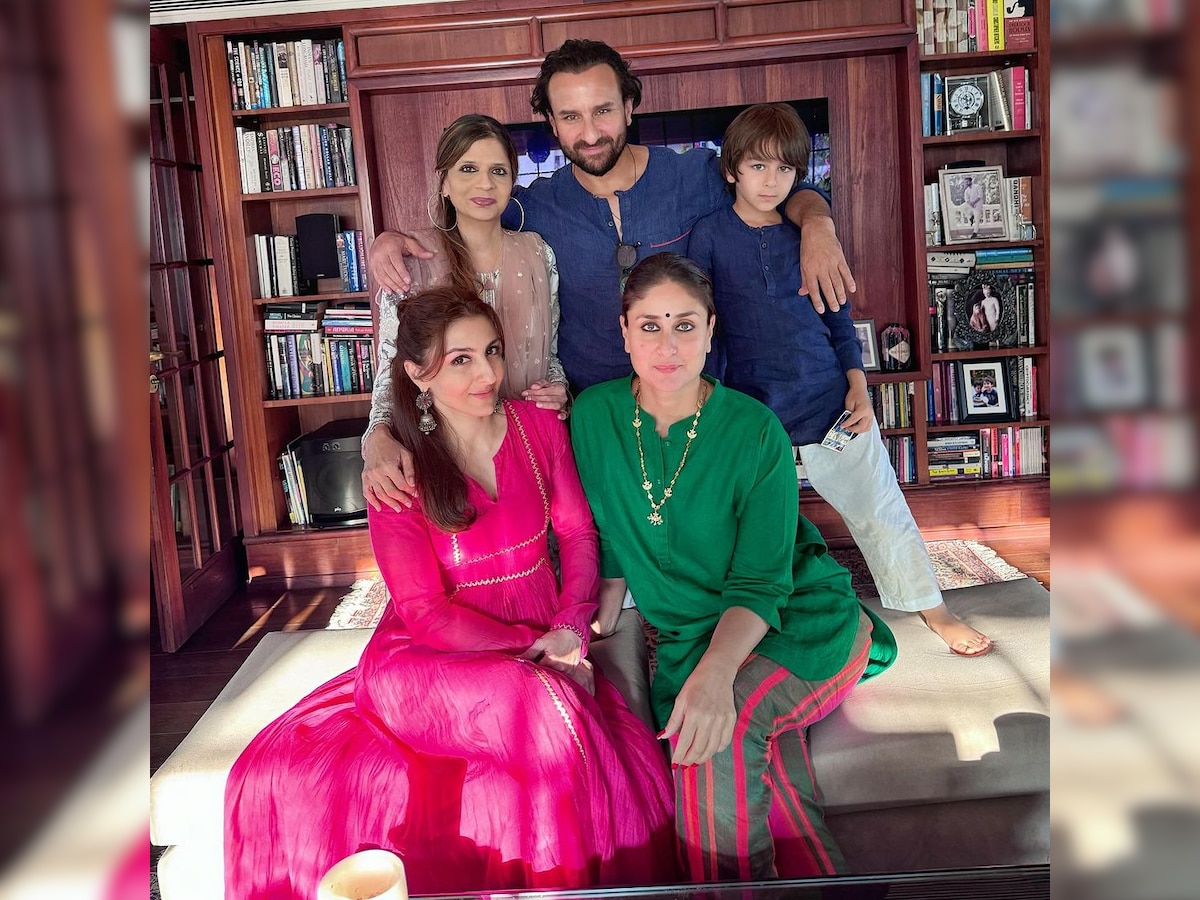 Kareena Kapoor Khan and saif ali khan Eid celebration with family See  Inside photos|ईद के मौके पर करीना कपूर ने दिखाया क्लासी अंदाज, तो सैफ-तैमूर  आए कुर्ते में नजर, देखें पूरे ...
