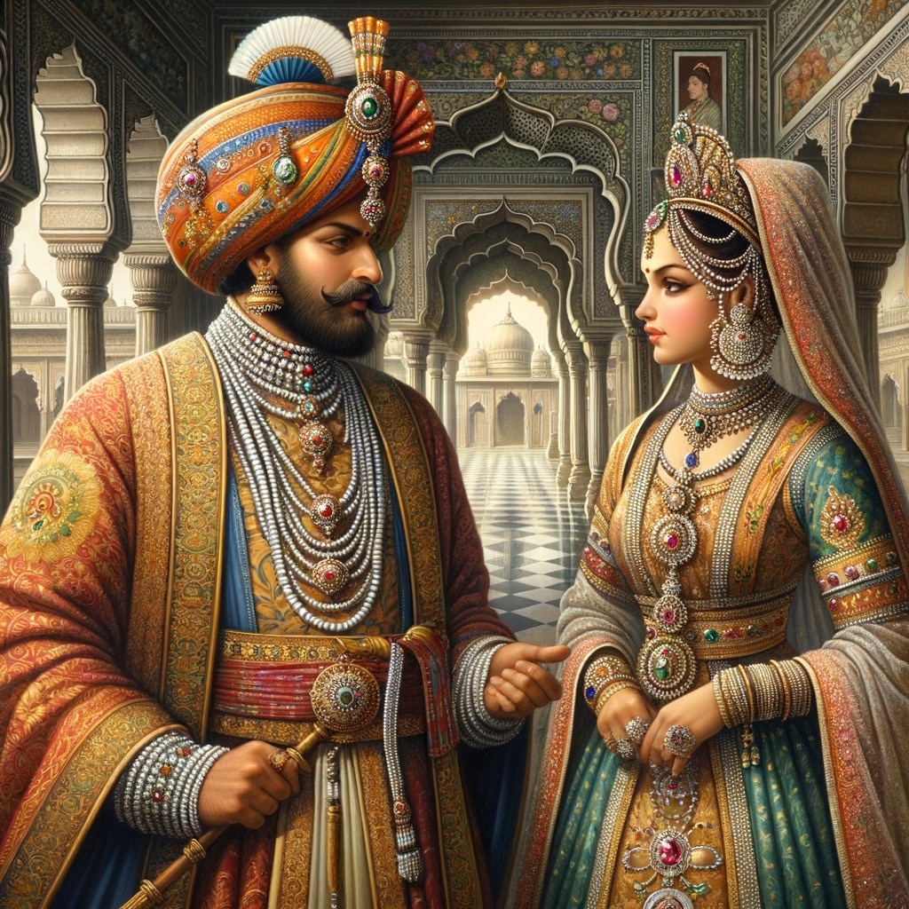 hindu raja married to muslim princesses mughal akbar daughter Shahzadi ...