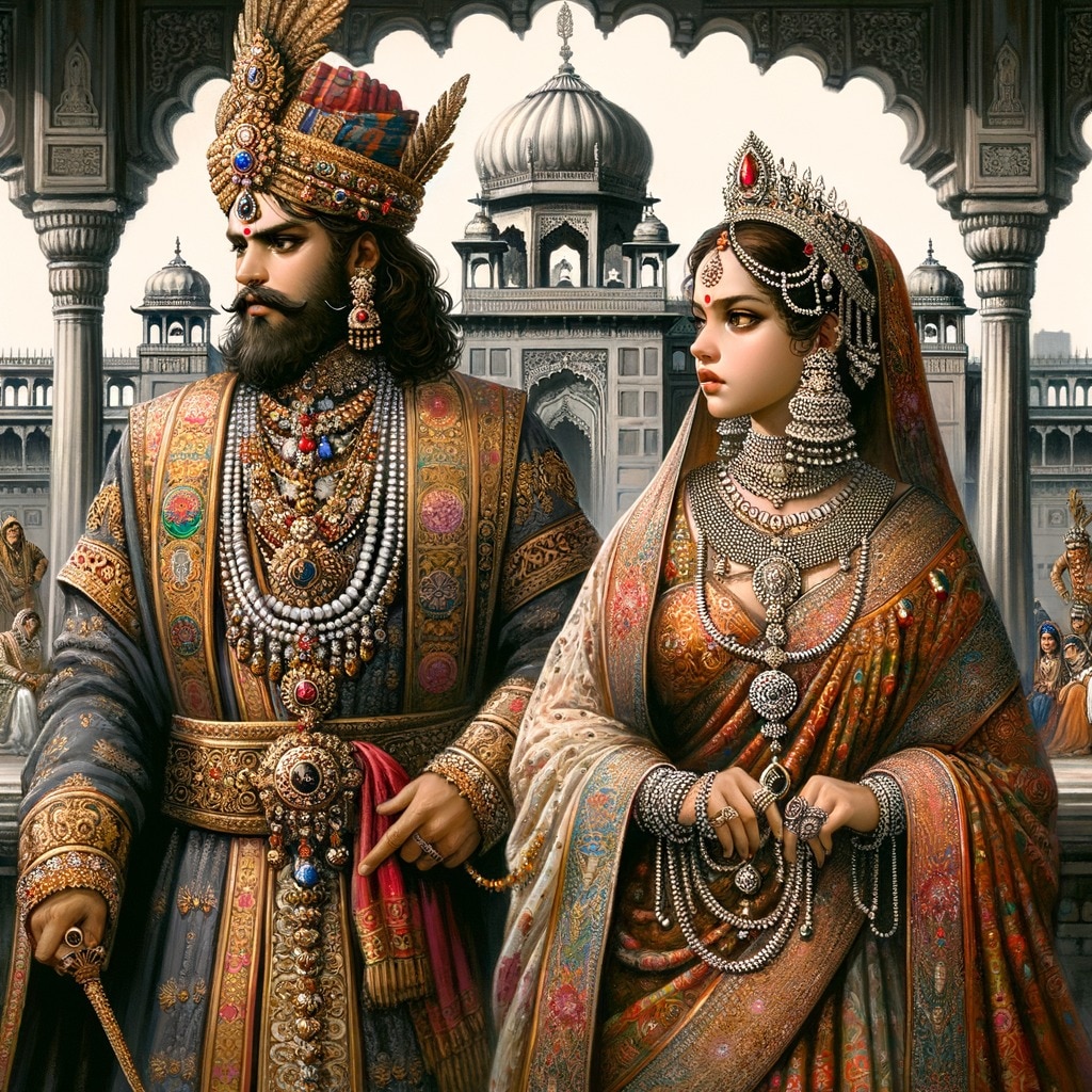 hindu raja married to muslim princesses mughal akbar daughter Shahzadi ...
