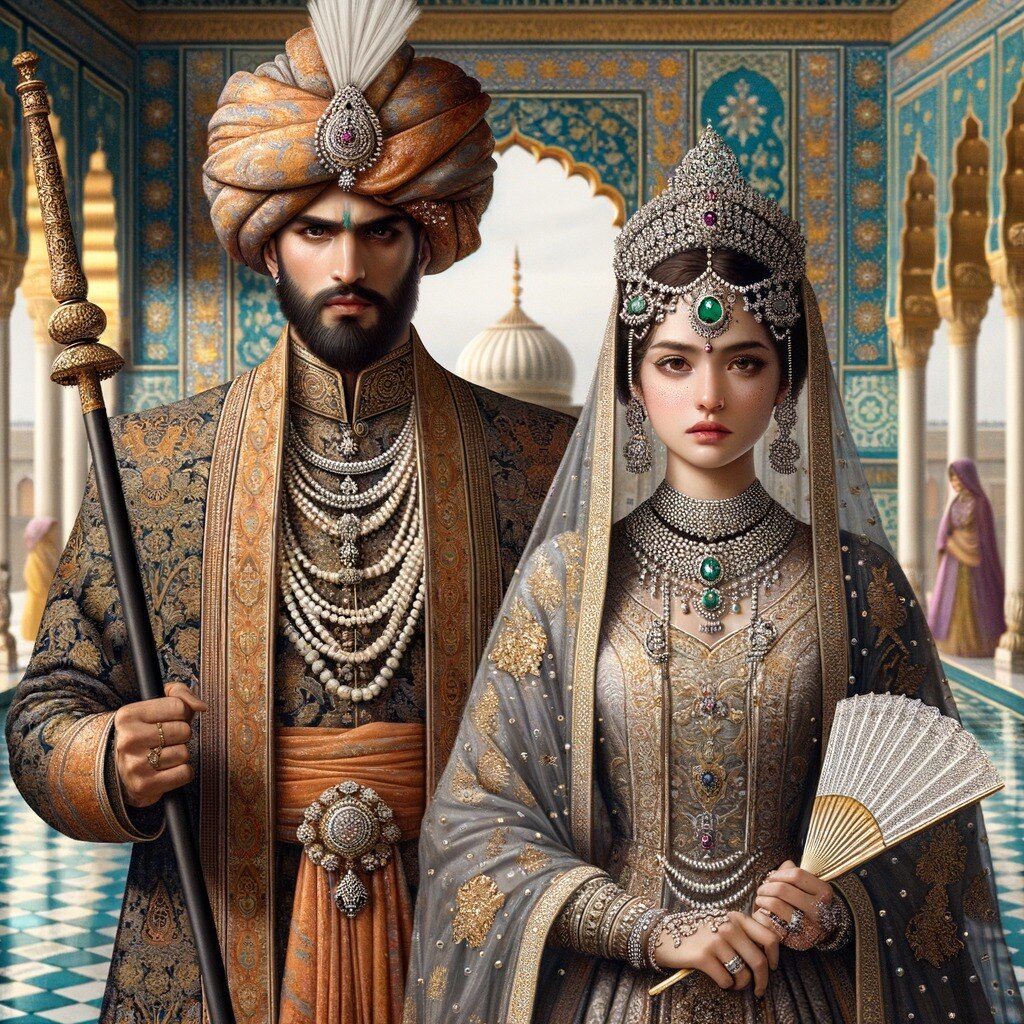 hindu raja married to muslim princesses mughal akbar daughter Shahzadi ...