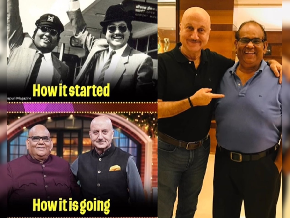 'मुझे तुम्हारी याद आती है', Satish Kaushik की बर्थ एनिवर्सरी पर अनुपम खेर हुए इमोशनल