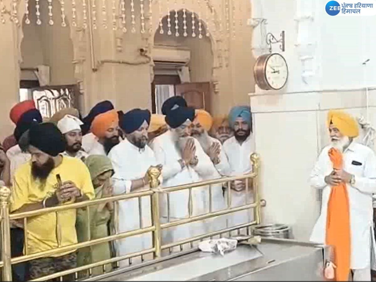 Prem Singh Chandumajra: ਪ੍ਰੇਮ ਸਿੰਘ ਚੰਦੂਮਾਜਰਾ ਗੁਰਦੁਆਰਾ ਸ਼੍ਰੀ ਫਤਿਹਗੜ੍ਹ ਸਾਹਿਬ ਹੋਏ ਨਤਮਸਤਕ