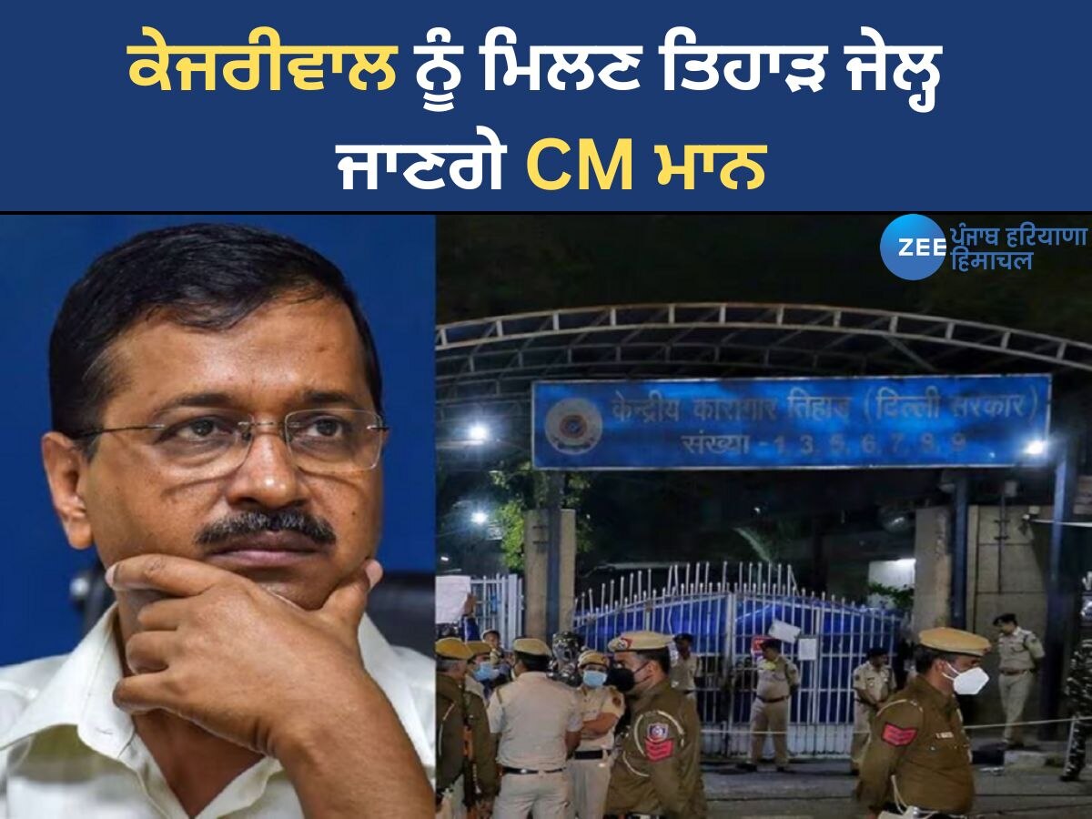 Arvind Kejriwal News: ਕੇਜਰੀਵਾਲ ਨੂੰ ਤਿਹਾੜ ਜੇਲ੍ਹ ਮਿਲਣ ਜਾਣਗੇ CM ਮਾਨ, ਨਹੀਂ ਮਿਲੇਗਾ ਕੋਈ VIP ਟ੍ਰੀਟਮੈਂਟ  