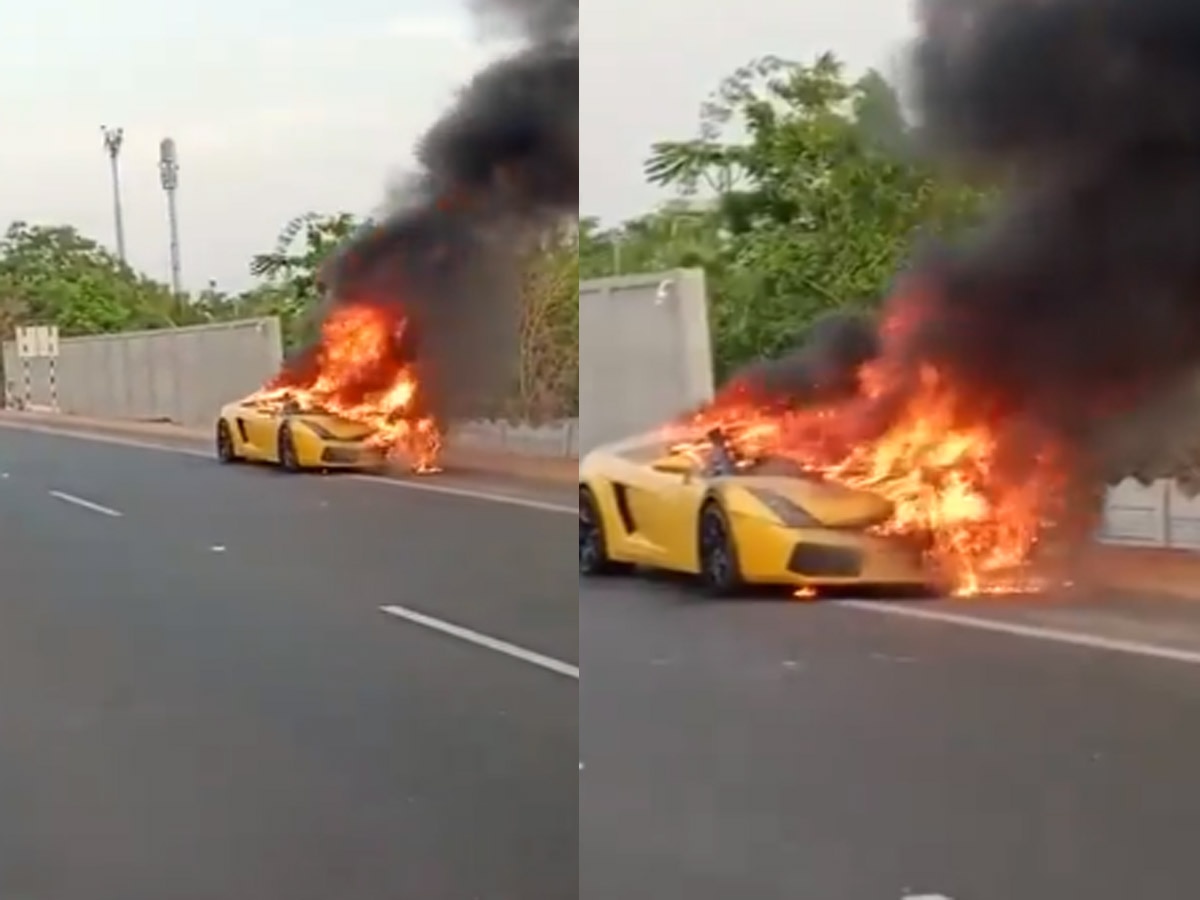 Hyderabad News: खरीदार ने 1 करोड़ की Lamborghini में लगा दी आग, जानें पूरा मामला