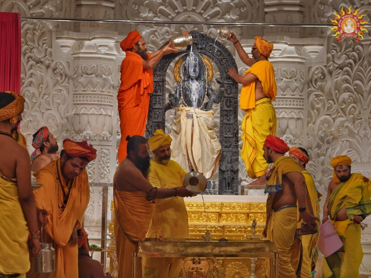 Ram Navami 2024 Ayodhya Ram Mandir photos Shri Ram Janmabhoomi Mandir ...