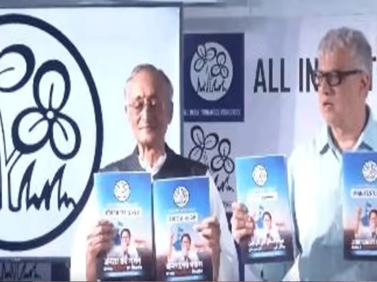TMC Manifesto 2024: बंगाल में नहीं लागू होगा CAA-NRC, ममता बनर्जी ने घोषणापत्र में किए ये 10 वादे TMC Manifesto 2024: बंगाल में नहीं लागू होगा CAA-NRC, ममता बनर्जी ने घोषणापत्र में किए ये 10 वादे