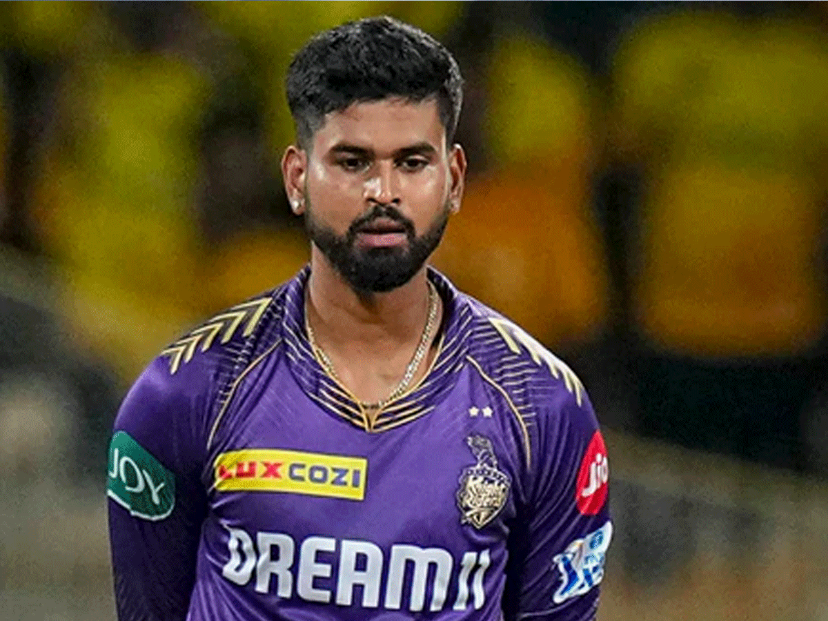 राजस्थान रॉयल्स से हारने के बाद KKR के कप्तान पर गिरी गाज, श्रेयस अय्यर पर लगा लाखों का जुर्माना राजस्थान रॉयल्स से हारने के बाद KKR के कप्तान पर गिरी गाज, श्रेयस अय्यर पर लगा लाखों का जुर्माना