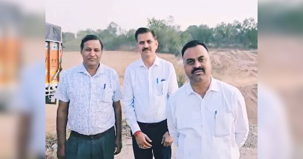 himachal pradesh state president ashok rana visited dabhota flyover ...