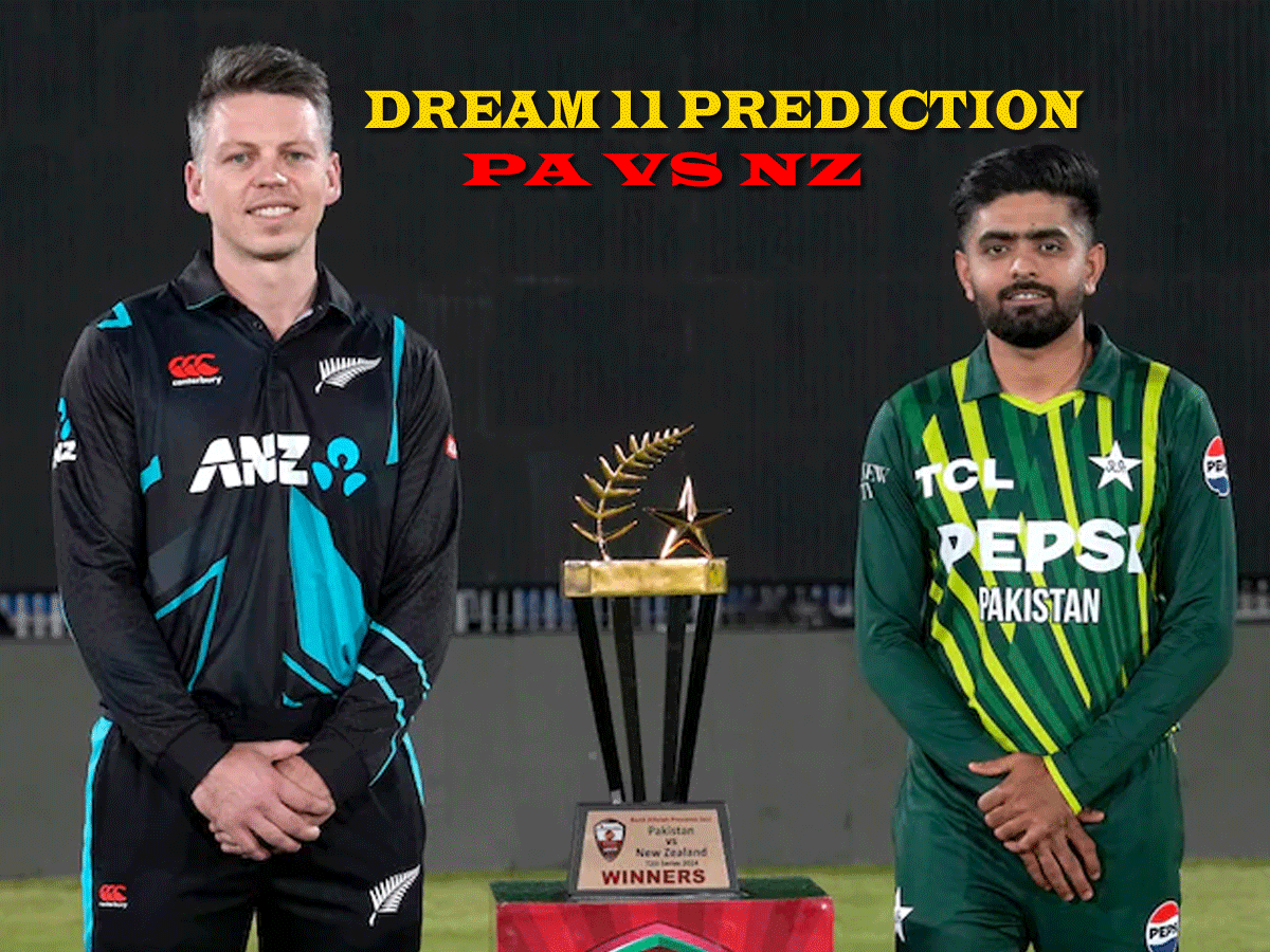 PAK vs NZ Dream 11 Prediction: टी20 सीरीज के पहले मैच में ऐसे बनाएं बेस्ट ड्रीम11 टीम, जानें पिच रिपोर्ट और प्लेइंग PAK vs NZ Dream 11 Prediction: टी20 सीरीज के पहले मैच में ऐसे बनाएं बेस्ट ड्रीम11 टीम, जानें पिच रिपोर्ट और प्लेइंग