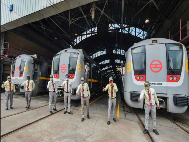 delhi metro dmrc will run on single track for 4 months on samaypur ...