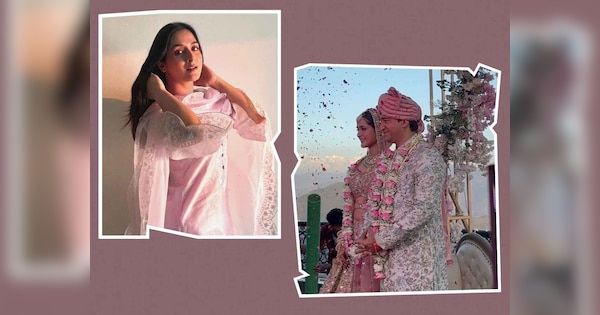 Love Aaj kal star arushi sharma marry casting director vaibhav vishant  dreamy wedding photo viral | Love Aaj Kal 2 की एक्ट्रेस ने रचाई शादी,  कास्टिंग डायरेक्टर संग लिए सात फेरे; Photo