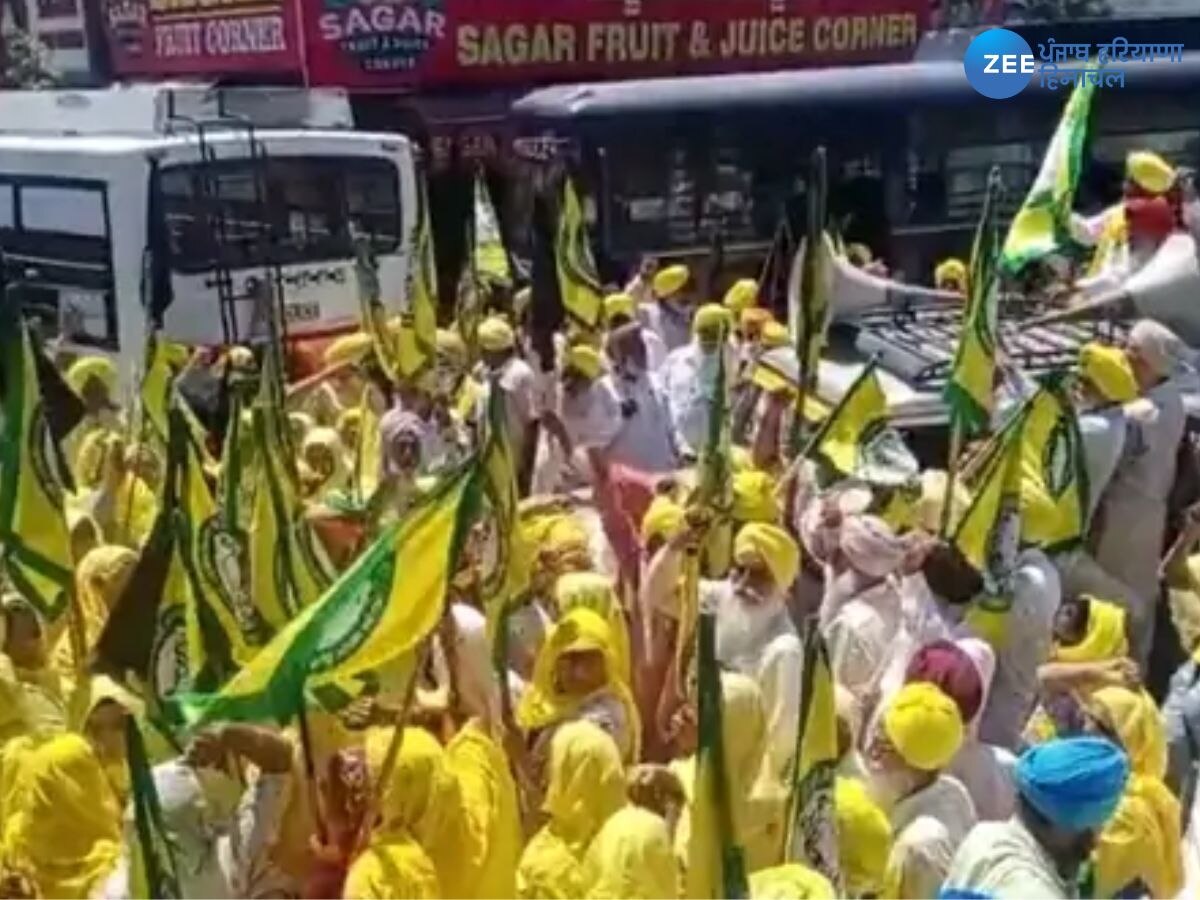 Barnala Farmer Protest: BKU ਉਗਰਾਹਾਂ ਨੇ ਬਰਨਾਲਾ 'ਚ BJP ਆਗੂ ਅਰਵਿੰਦ ਖੰਨਾ ਦਾ ਕੀਤਾ ਵਿਰੋਧ