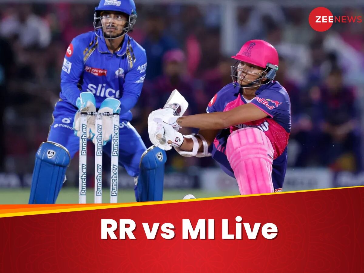 RR vs MI Live- यशस्वी जायसवाल ने लगाया शतक, मुंबई इंडियंस के गेंदबाजों को धो डाला