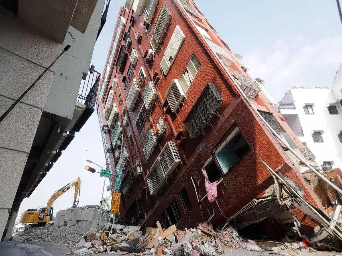 Taiwan Earthquake: ताइवान में 6.3 तीव्रता का भूकंप, रात भर आए करीब 80 झटके