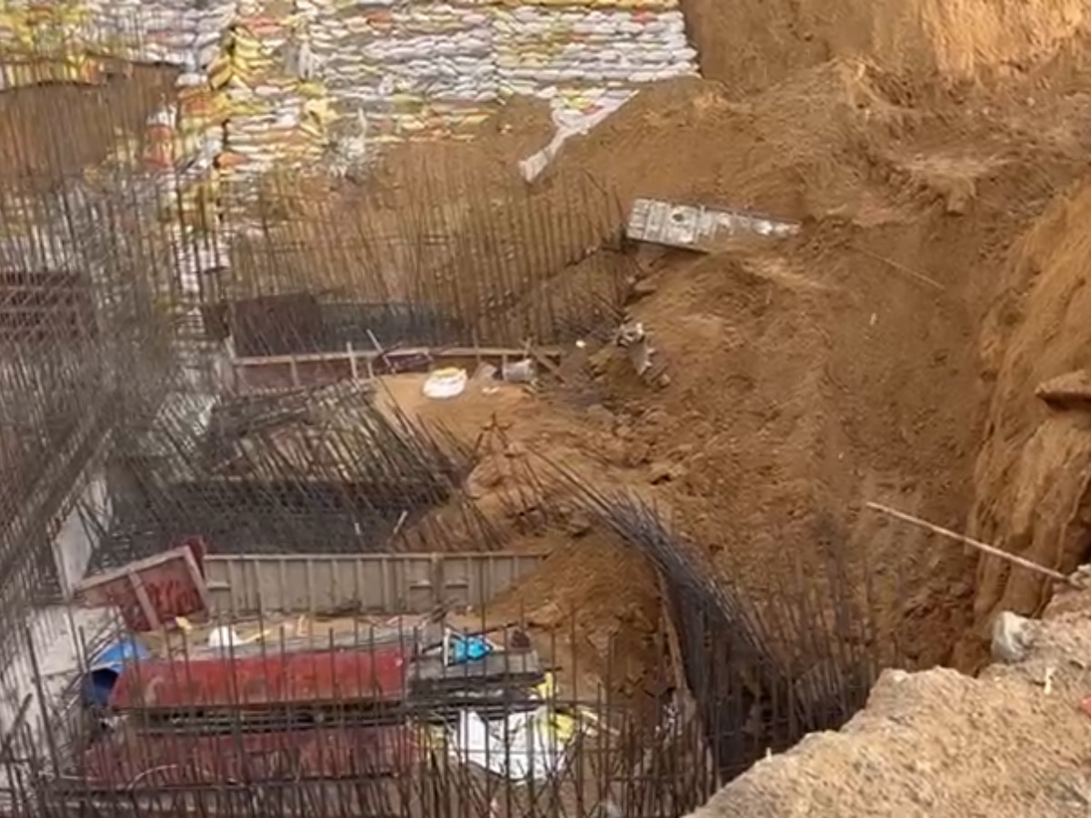 Gurugram Accident: 50 फीट गहरे बेसमेंट की खुदाई से ढह गई मिट्टी, 3 मजदूर दबे और 1 की मौत