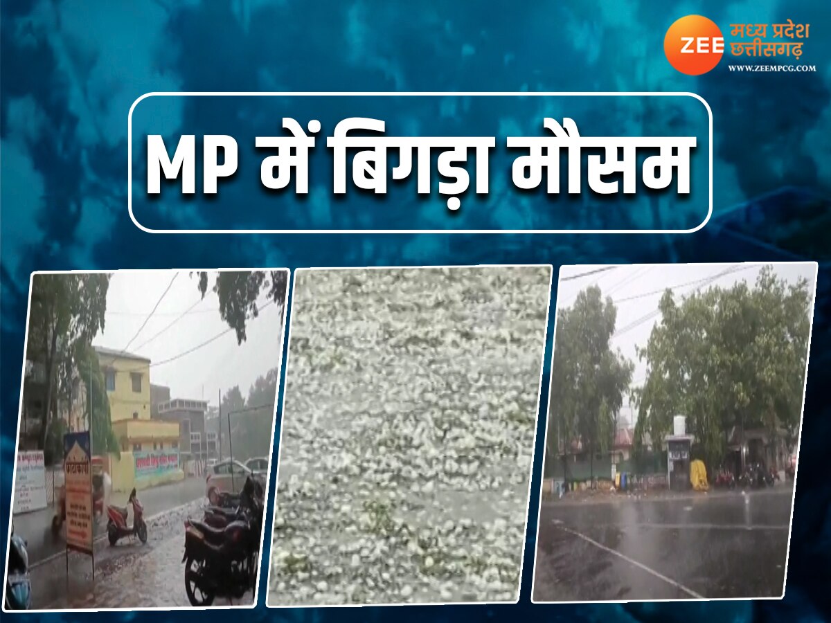 MP Weather News: मध्य प्रदेश में मौसम ने बदला मिजाज, बारिश से इन जिलों में हालत हुई खराब; जानें पूर्वानुमान