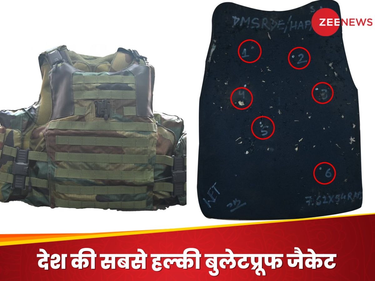 DRDO developed light weight Bullet Proof Jacket for protection against ...
