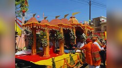 38 साल बाद नगर भ्रमण पर निकले पवन पुत्र हनुमान,रथ पर बैठ भक्तों को दिया आशीर्वाद