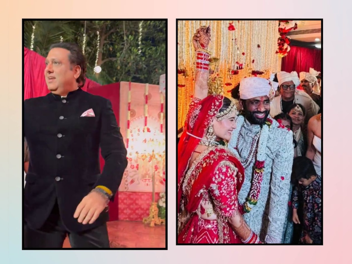 भांजी आरती सिंह की शादी में पहुंचे गोविंदा, गिले-शिकवे दूर कर देंगे आर्शीवाद, देखें Video   