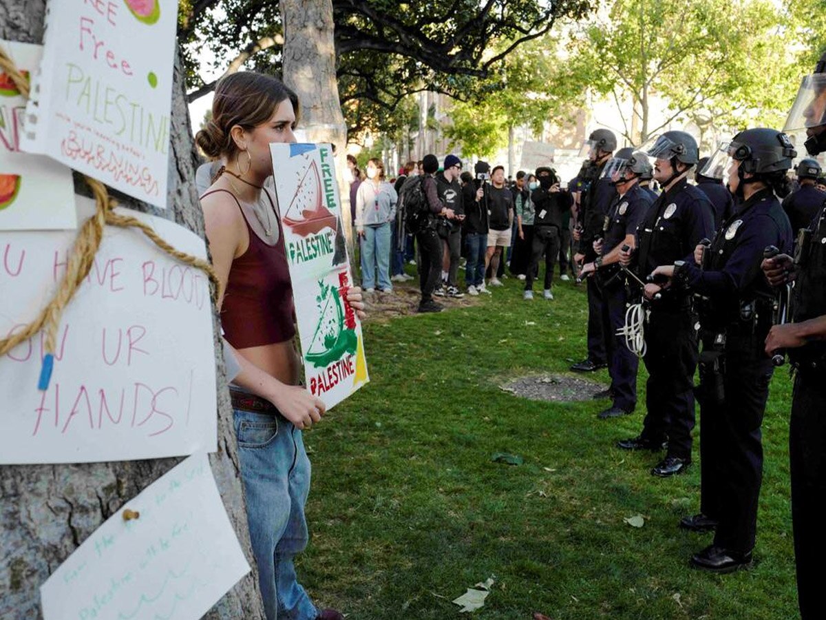 Protest in US: यूएस में फिलिस्तीन की समर्थन में हो रहे हैं प्रदर्शन; छात्रों की है ये बड़ी मांगे