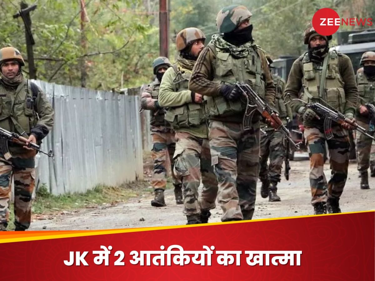 JK News: जम्मू कश्मीर के सोपोर में फिर गरजी बंदूकें, 21 घंटे चली मुठभेड़ के बाद 2 आतंकी ढेर, गोला-बारूद बरामद