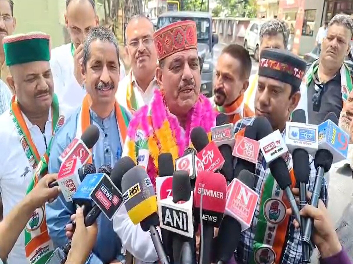 Himachal Pradesh News: कांग्रेस पार्टी के प्रत्याशी रणजीत राणा ने राजेंद्र राणा पर बोला जुबानी हमला