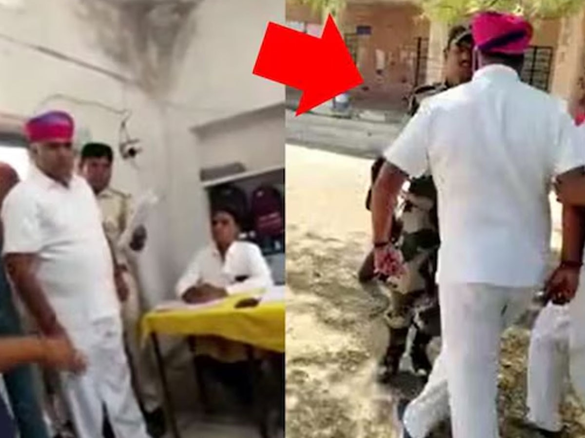 Lok Sabha chunav 2024: भाजपा विधायक  BSF जवान पर बुरी तरह से भड़के! बाबू सिंह राठौड़ का VIDEO हुआ वायरल
