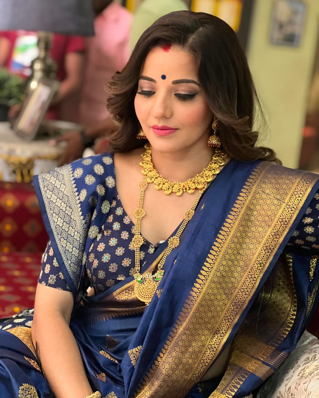 बनारसी साड़ी में ढाया कहर