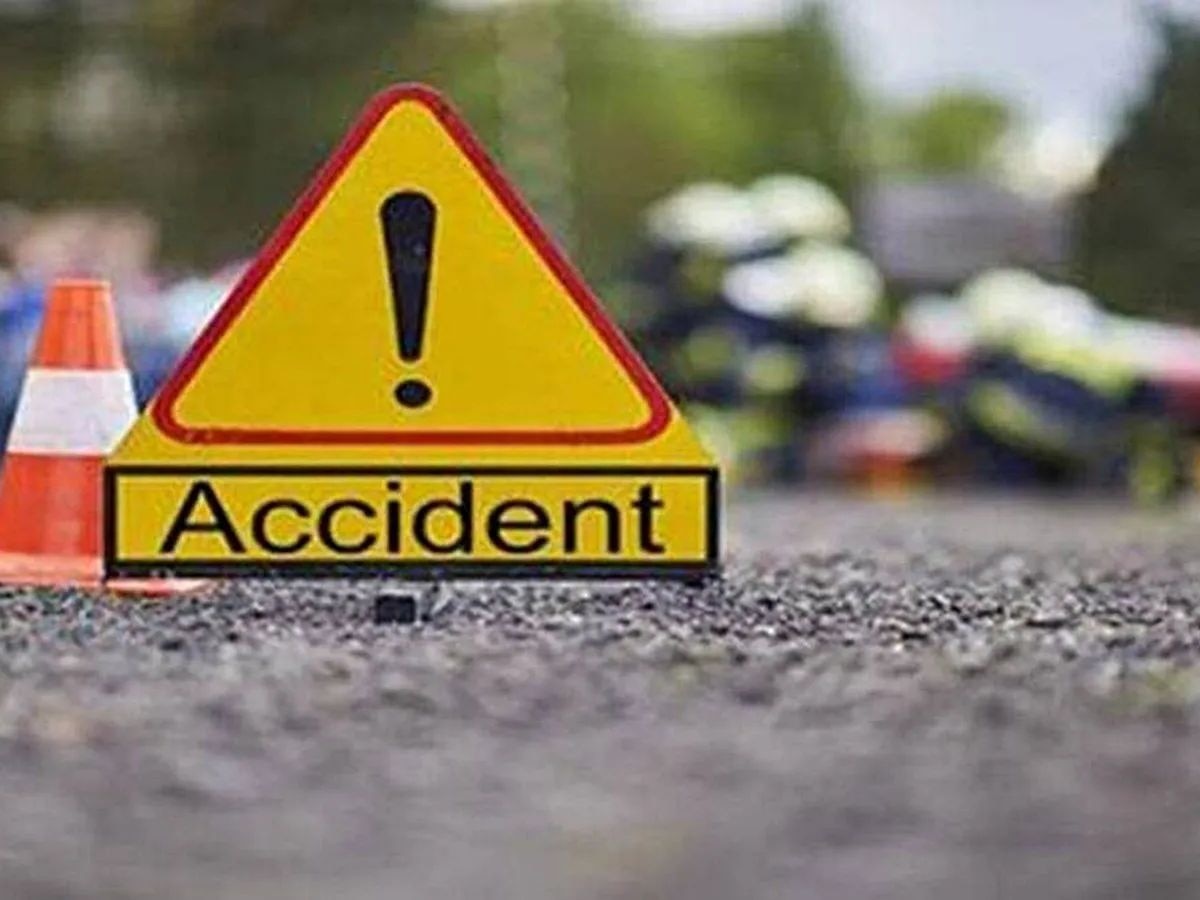 Bjp Leader Road Accident