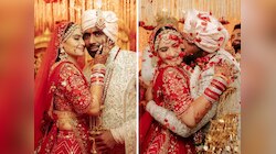 थोड़ी घबराहट और स्माइल लिए जब आरती ने नए सफर के लिए बढ़ाए कदम; देखें वेडिंग VIDEO 