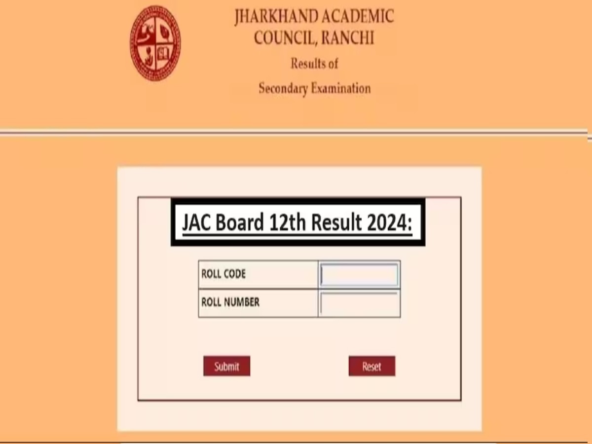 Jharkhand Board 12th Result 2024