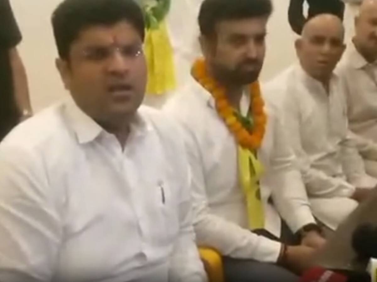 Haryana Lok Sabha Election: JJP से नलिन हुड्डा ने भरा नामांकन,  दुष्यंत चौटाला रहे मौजूद 