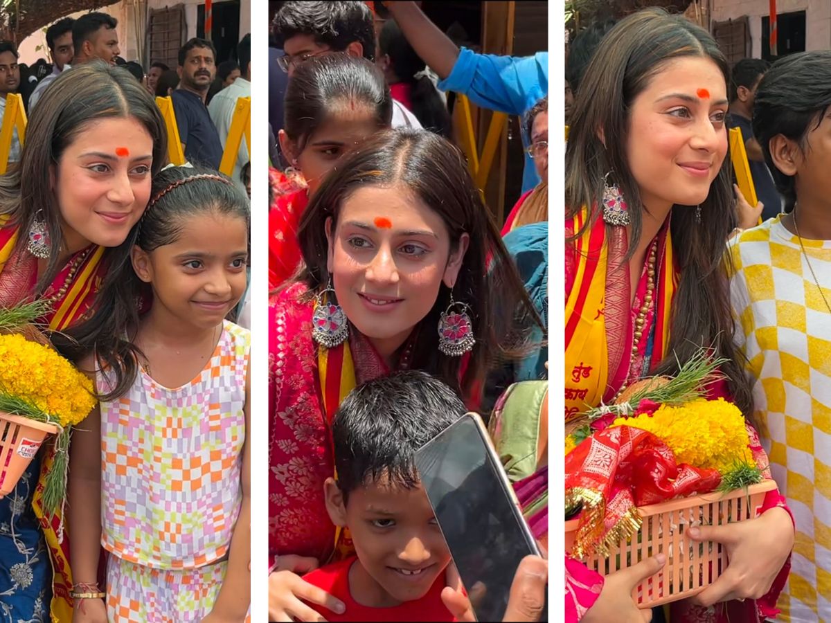 नन्हें फैन्स के साथ खूब खिंचवाई तस्वीरें