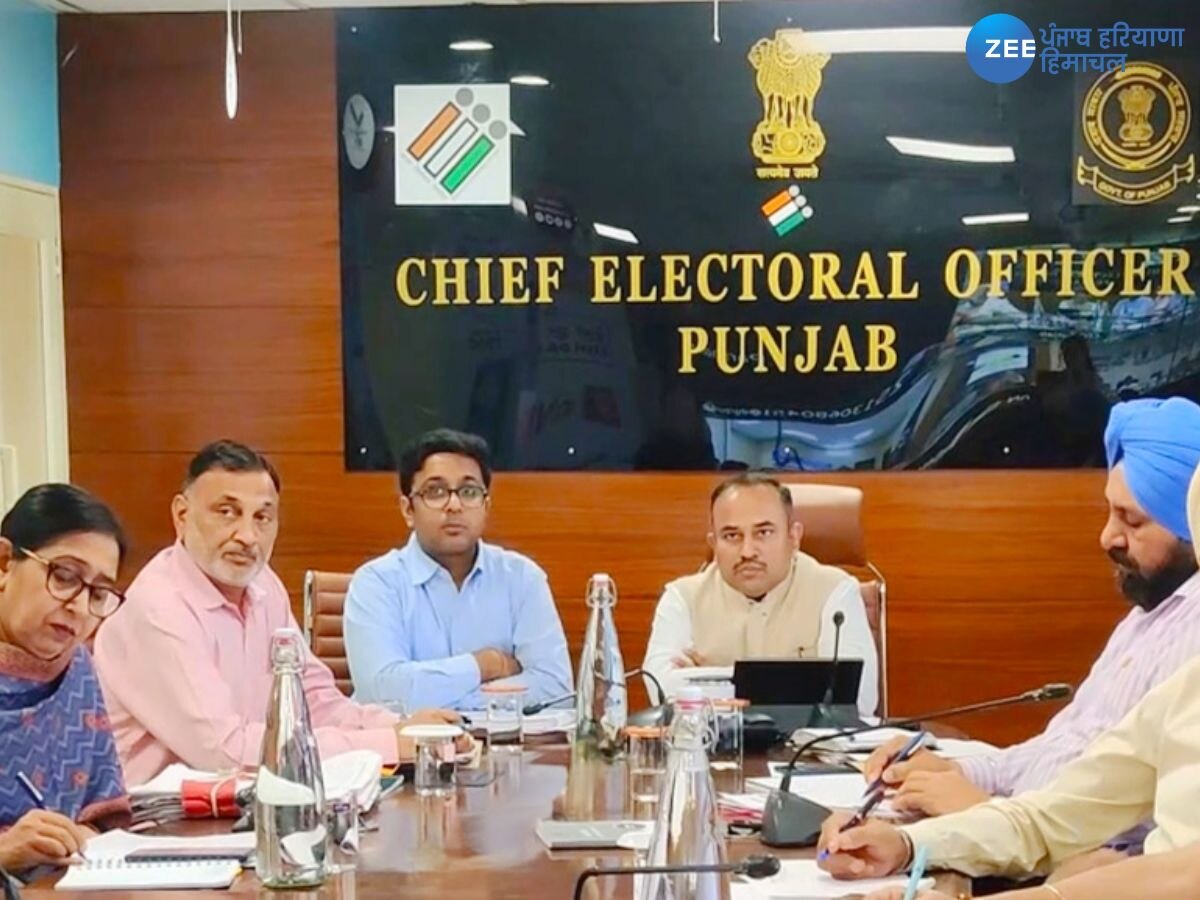 Chief Electoral Officer of Punjab: ਸਿਬਿਨ ਸੀ ਨੇ ਚੋਣਾਂ ਦੀਆਂ ਤਿਆਰੀਆਂ ਸਬੰਧੀ ਸੂਬੇ ਦੇ DCs, Cps ਅਤੇ SSPs ਨਾਲ ਮੀਟਿੰਗ