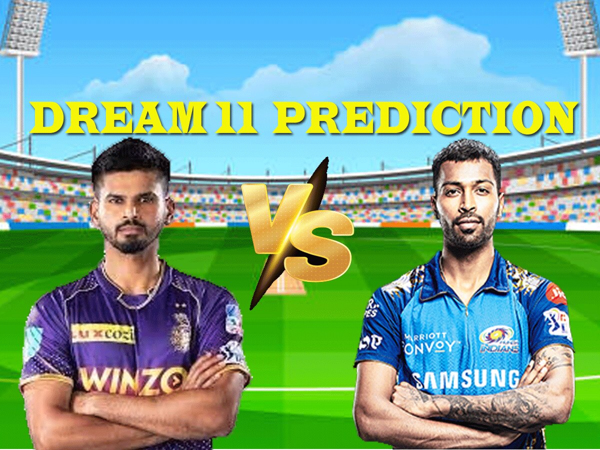 MI vs KKR  Dream 11 Prediction: ऐसे बनाएं बेस्ट ड्रीम11 टीम, जानें पिच रिपोर्ट और प्लेइंग इलेवन