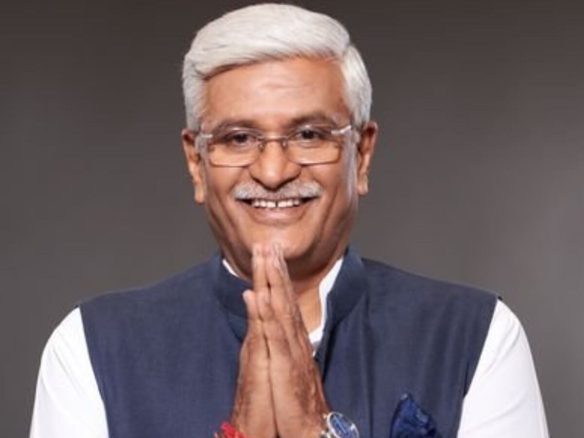 Who is Gajendra Singh Shekhawat know his social score education and assets