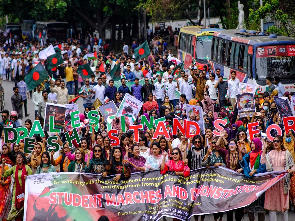 Student's Protest in Bangladesh 