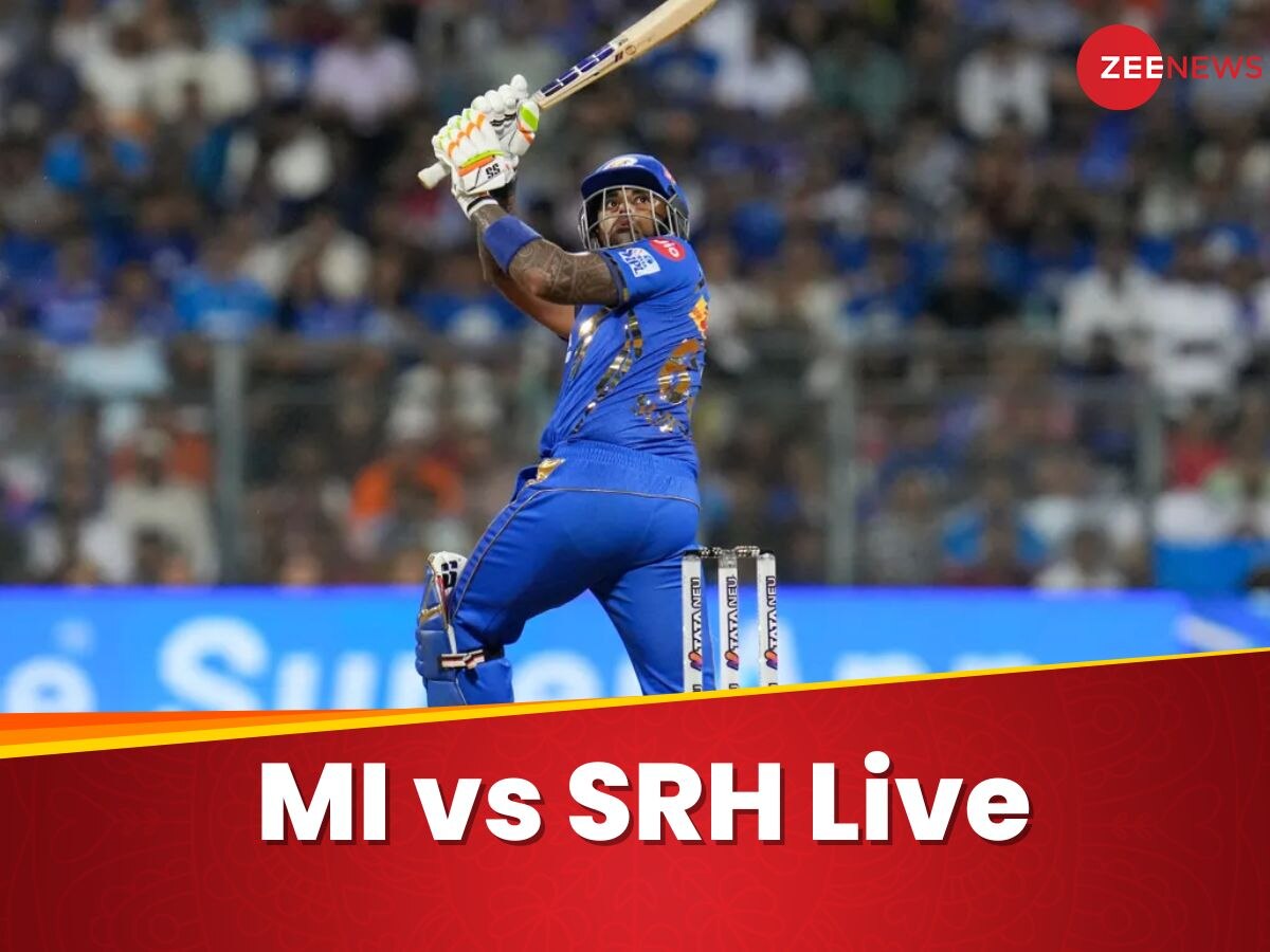 MI vs SRH Live Score: मुंबई इंडियंस ने सनराइजर्स को 7 विकेट से हराया, सूर्यकुमार ने लगाया शतक