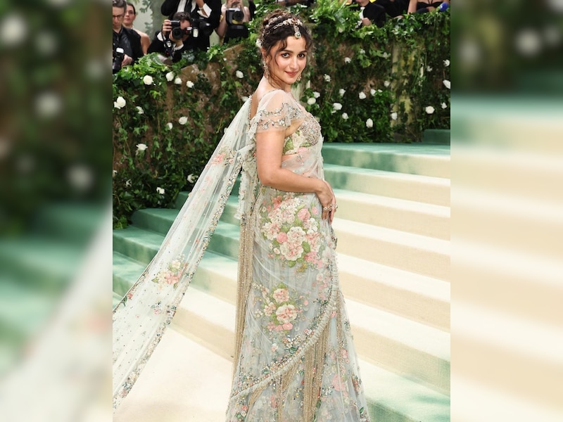 मिनिमल मेकअप के साथ मैसी बन