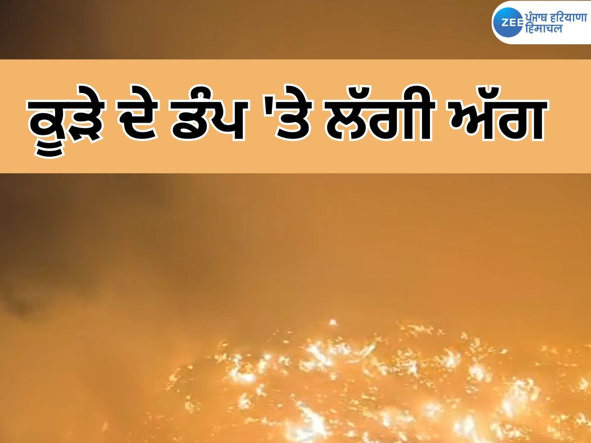Amritsar Fire: ਅੰਮ੍ਰਿਤਸਰ 'ਚ ਕੂੜੇ ਦੇ ਡੰਪ 'ਤੇ ਲੱਗੀ ਅੱਗ, ਧੂੰਏ ਕਰਕੇ ਘਰ 'ਚ ਸਾਹ ਲੈਣਾ ਹੋਇਆ ਮੁਸ਼ਿਕਲ