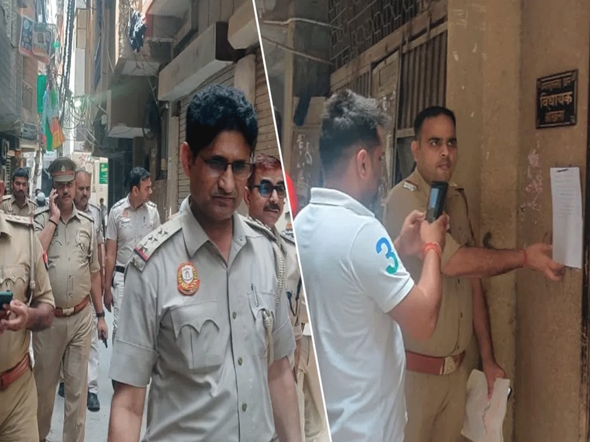 आप MLA अमानतुल्लाह खान की बढ़ी मुश्किलें, नोएडा पुलिस ने इस मामले में घर पर चस्पा किया नोटिस