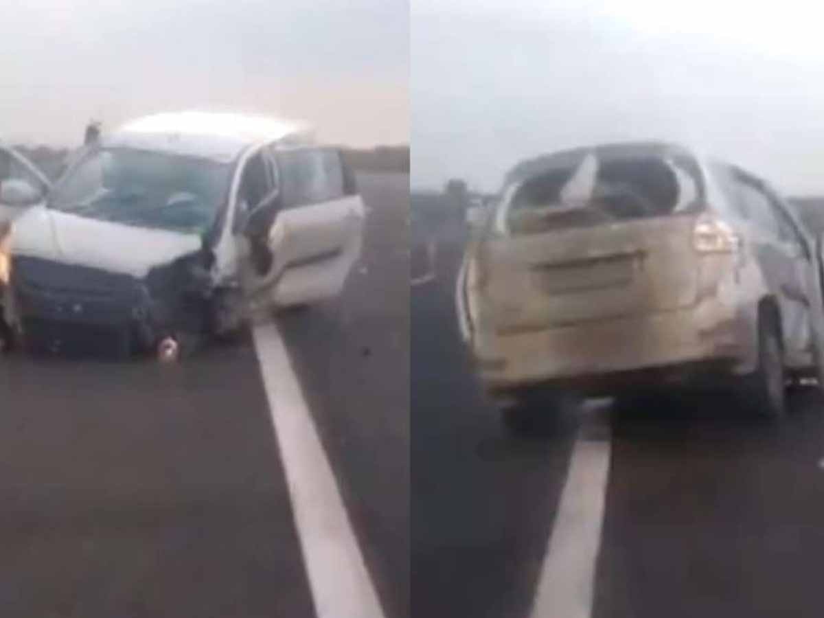 Delhi Mumbai Expressway Accident: मां की अस्थियां बहाने जा रहा था परिवार; रास्ते में ट्रक ने कुचल डाला, 3 लोगों की मौत