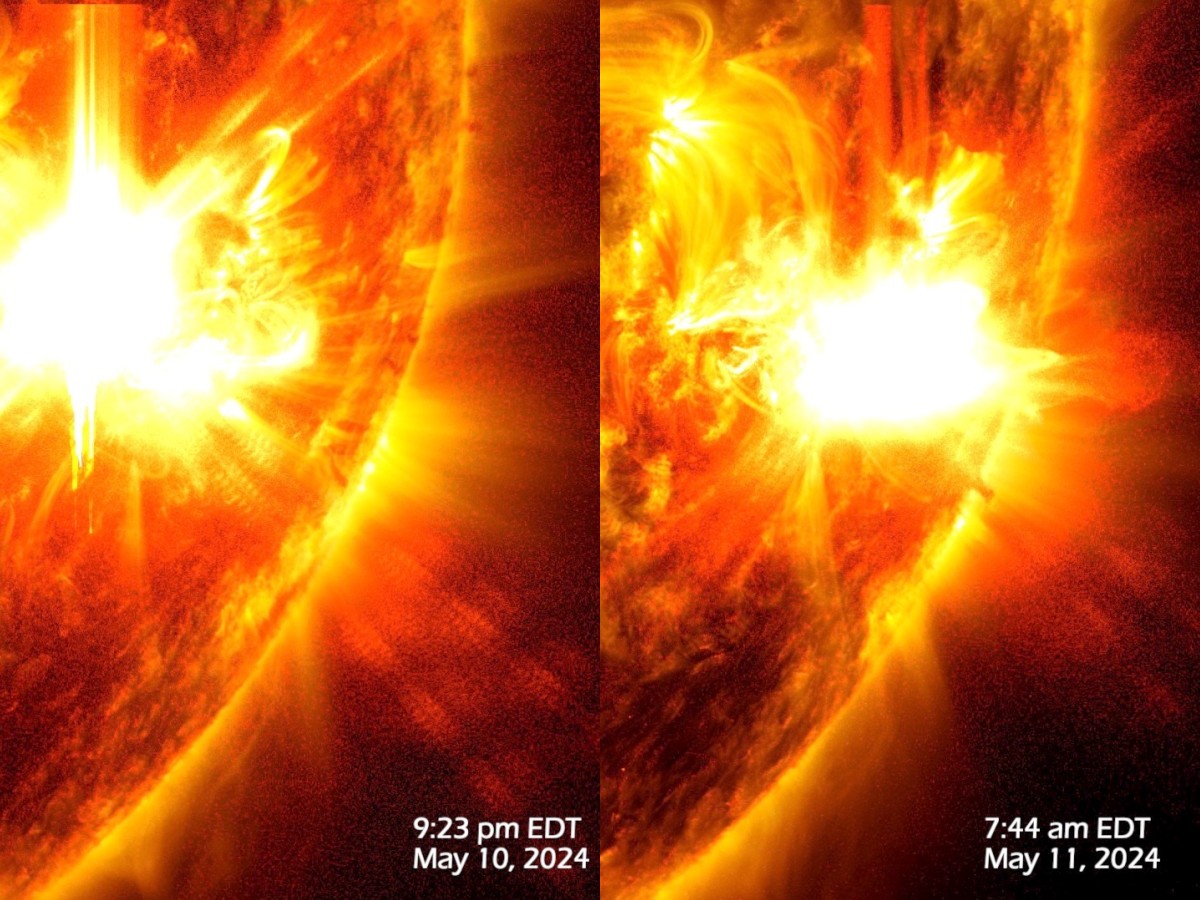 Nasa Solar Explosion Solar Flares Caught On Camera, Watch NASA Video Huge Explosion On Sun ...