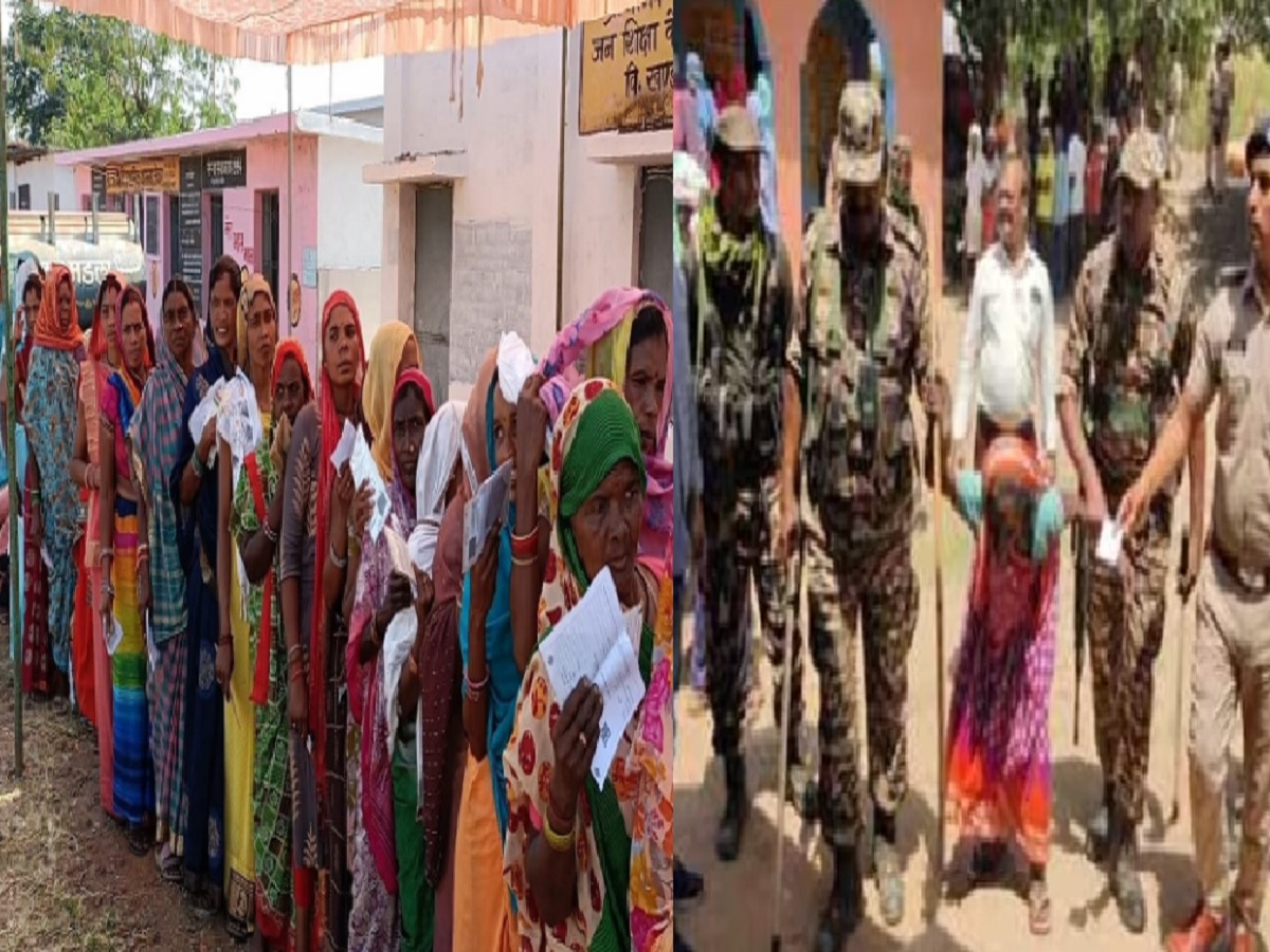 Jharkhand News: नक्सल प्रभावित इलाकों में मतदाताओं में उत्साह, सुबह नौ बजे तक 11 से 12 फीसदी तक मतदान