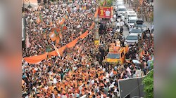 PM Modi Road Show: କାଶୀରେ ପ୍ରଧାନମନ୍ତ୍ରୀଙ୍କ ରୋଡ ଶୋରେ ପ୍ରବଳ ଭିଡ