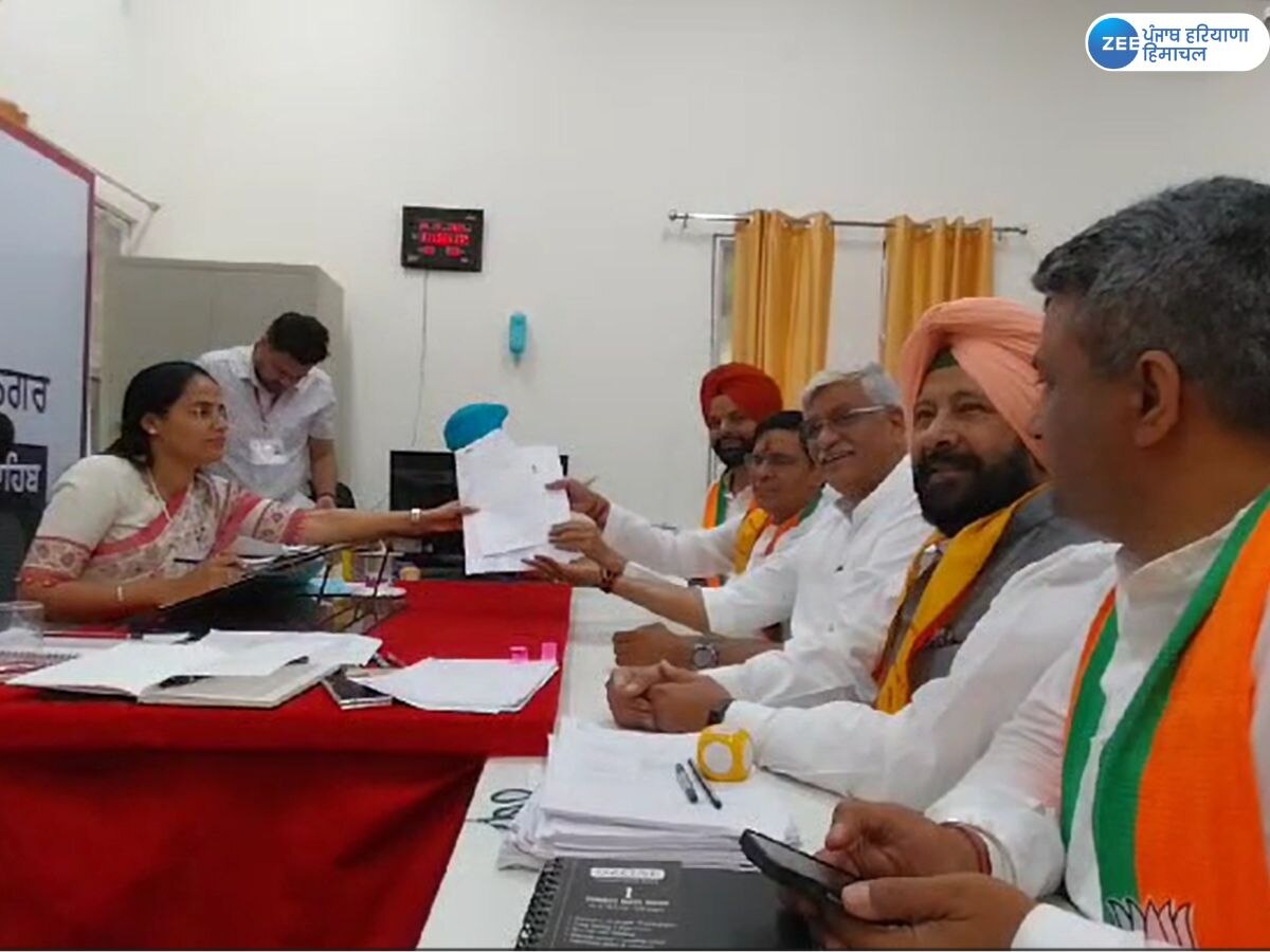 Anandpur Sahib Lok Sabha Seat: ਅਨੰਦਪੁਰ ਸਾਹਿਬ ਤੋਂ ਭਾਜਪਾ ਉਮੀਦਵਾਰ ਡਾ. ਸੁਭਾਸ਼ ਸ਼ਰਮਾ ਨੇ ਨਾਮਜ਼ਦਗੀ ਕੀਤੀ ਦਾਖ਼ਲ