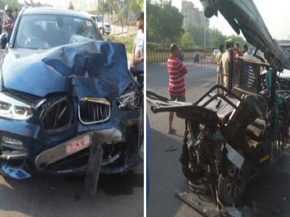  Noida Accident News: नोएडा में रफ्तार का कहर, BMW ने मारी ई-रिक्शा में टक्कर, 2 की मौके पर ही मौत